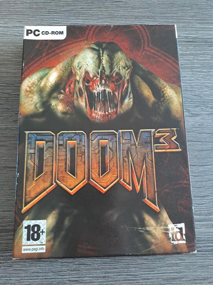 Doom 3 cdrom, Spelcomputers en Games, Games | Pc, Gebruikt, Shooter, 1 speler, Vanaf 18 jaar, Ophalen of Verzenden