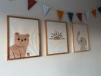 3 posters kinderkamer, Kinderen en Baby's, Kinderkamer | Inrichting en Decoratie, Ophalen of Verzenden, Zo goed als nieuw, Wanddecoratie