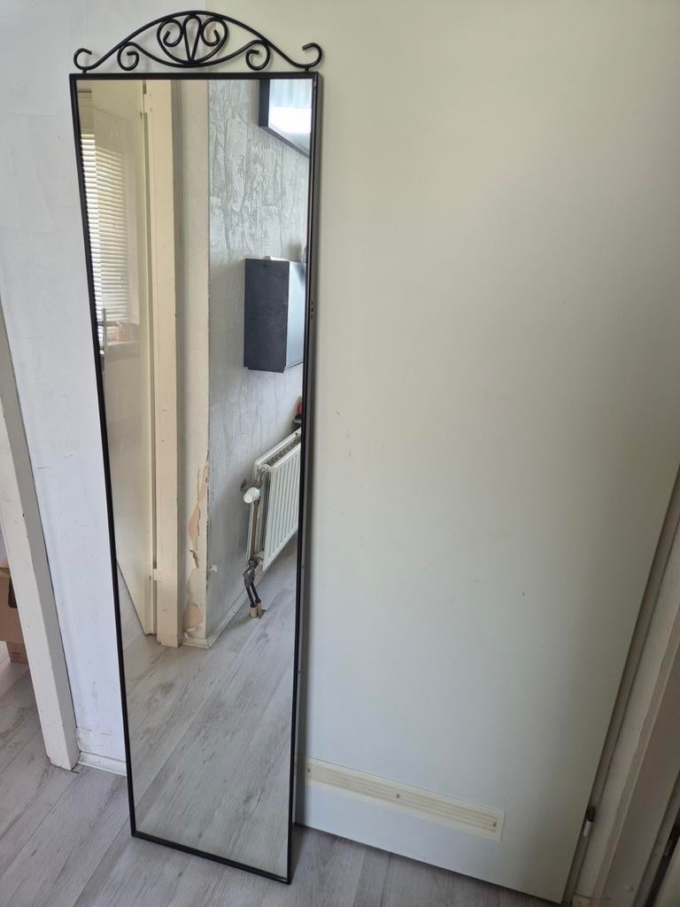 wandspiegel,zwart ,4 stuks, Ophalen of Verzenden, Zo goed als nieuw, Rechthoekig, Minder dan 50 cm
