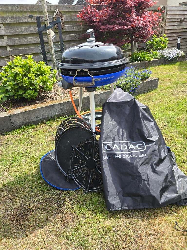 GERESERVEERD Skottelbraai Cadac Carri Chef 2, Tuin en Terras, Ophalen of Verzenden, Gebruikt, Cadac