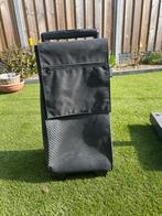 Boodschappentrolley, Ophalen, Zwart, Zo goed als nieuw, Wieltjes