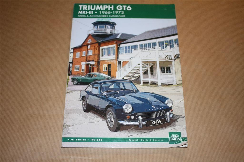 Triumph GT6 1966-1973 - Parts & Accessories Catalogue, Ophalen of Verzenden