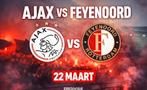 Feyenoord - Ajax 1 ticket vak EE, Tickets en Kaartjes, Losse kaart, Eén persoon, Maart