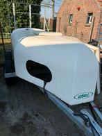Paardentrailer atec gestript met nieuwe alu vloer en platen, Ophalen of Verzenden