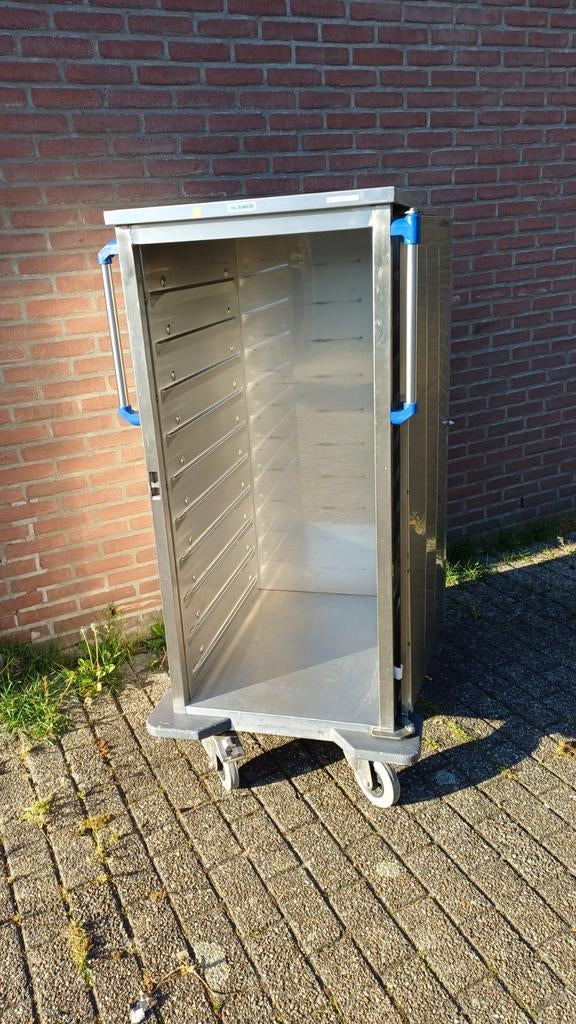 Blanco RVS Cateringkar / Serveerwagen, Ophalen of Verzenden