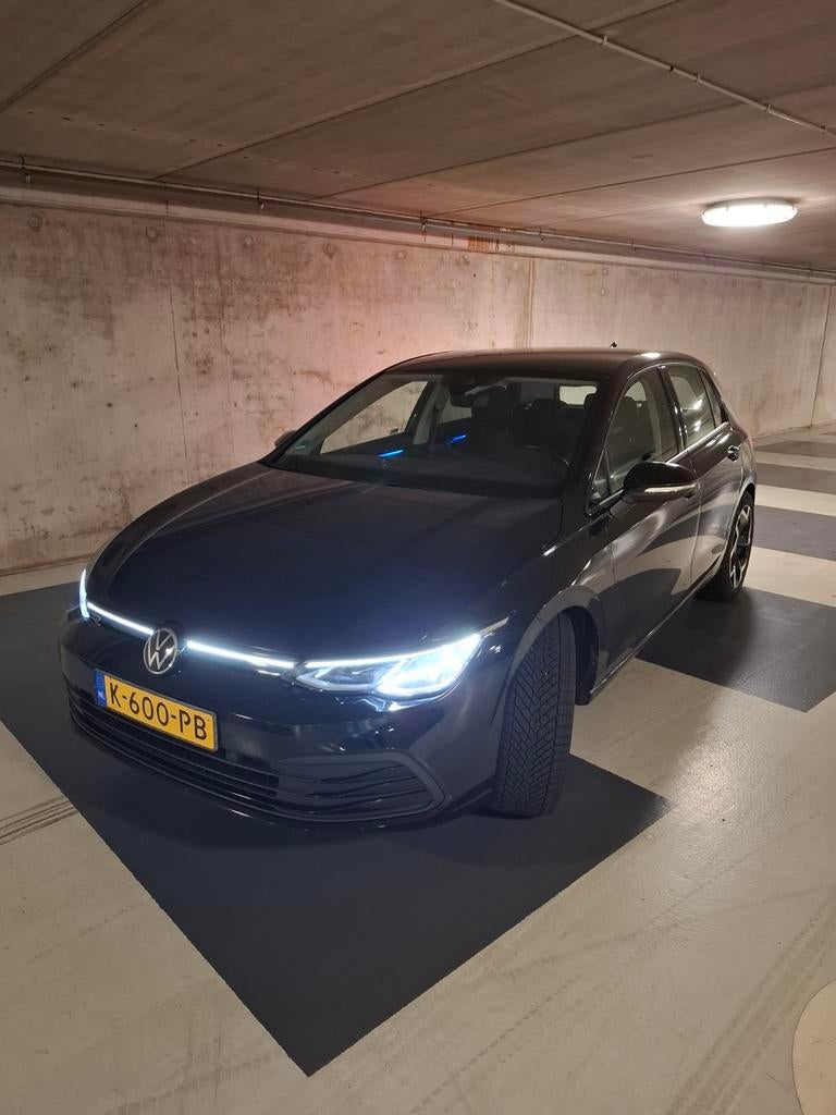 Volkswagen Golf 8 1.5 TSI R-Line | DSG | Zwart |, Automaat, Zwart, Parkeersensor, Zwart
