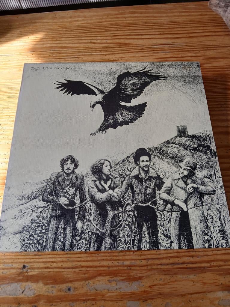 lp traffic:  when the eagle flies, Ophalen of Verzenden, Gebruikt