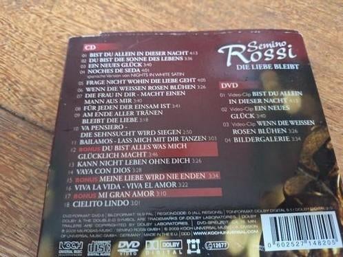 Semino Rossi - Die Liebe Bleibt (CD & DVD), Ophalen of Verzenden, Gebruikt