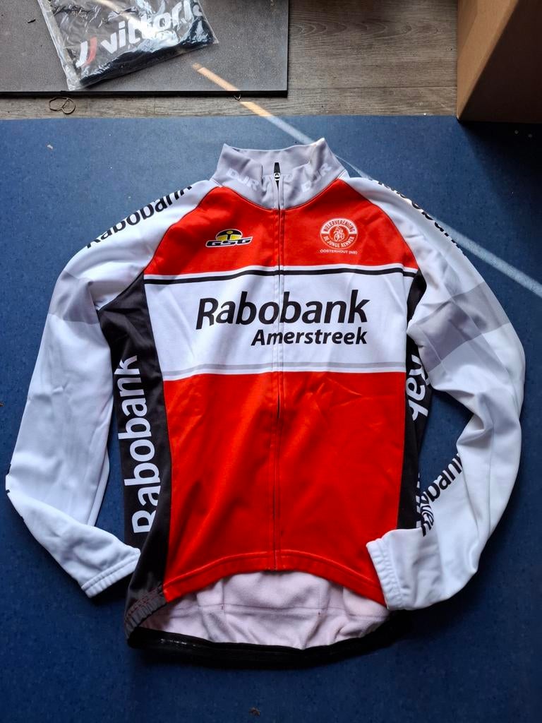 Wielerjack licht gebruikt maat l heren, Ophalen of Verzenden, Gebruikt, Heren, Bovenkleding