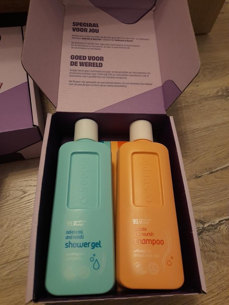 2x Seepje showergel en shampoo, Sieraden, Tassen en Uiterlijk, Ophalen of Verzenden, Nieuw, Bad & Douche