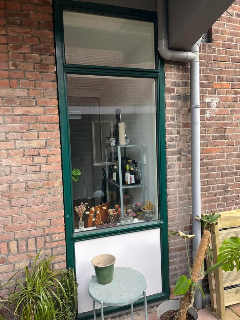 Vast raam, Doe-het-zelf en Verbouw, Glas en Ramen, Ophalen, Gevelraam of Ruit, Gebruikt, 80 tot 120 cm