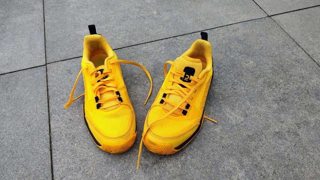Gele Artengo tennisschoenen maat 35, Sport en Fitness, Tennis, Overige merken, L00, Schoenen, Ophalen of Verzenden