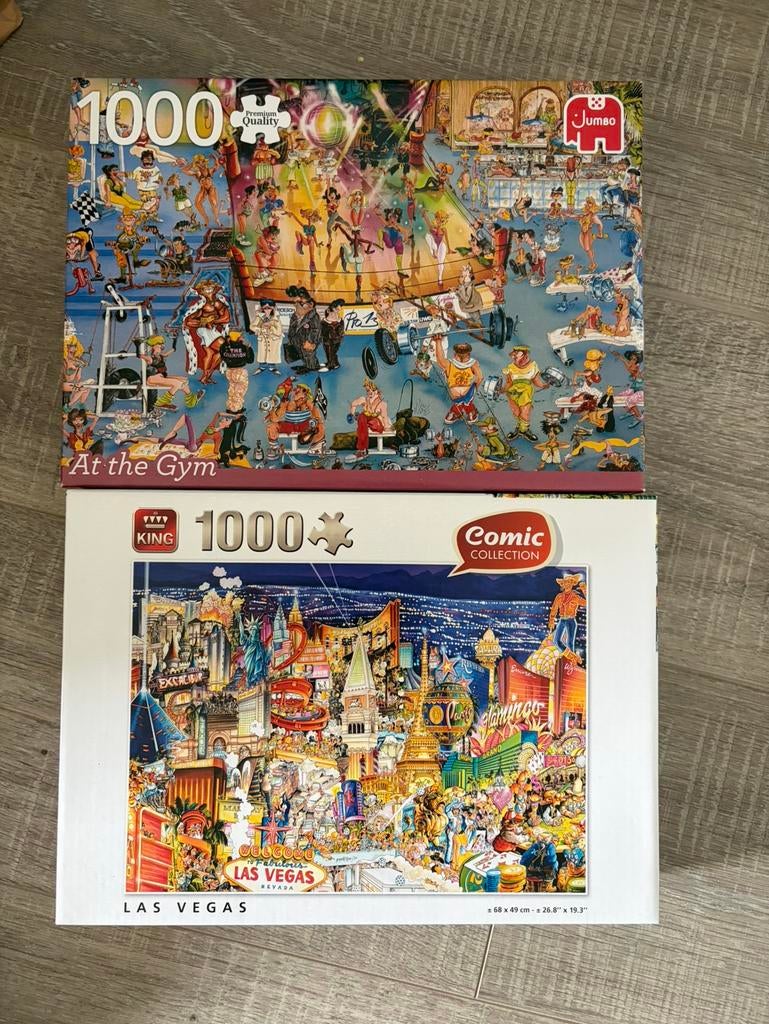 Puzzels, Ophalen of Verzenden, 500 t/m 1500 stukjes, Zo goed als nieuw