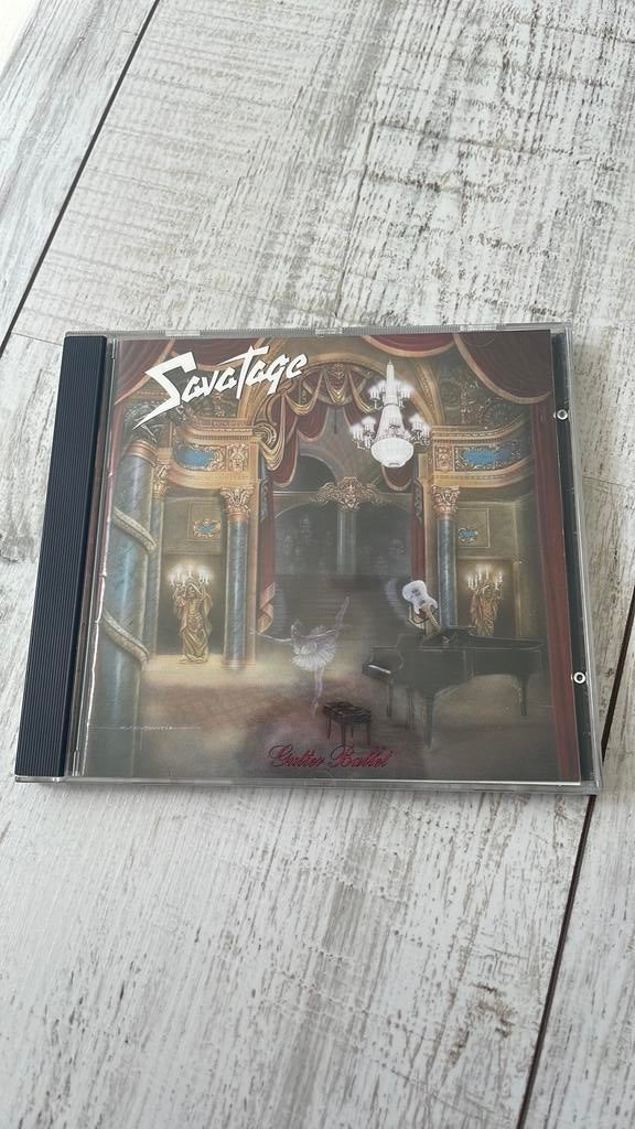 Savatage - gutter ballet, Ophalen of Verzenden, Zo goed als nieuw