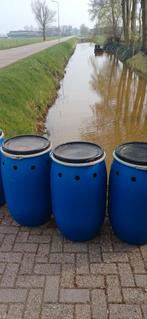 Kunststof tonnen vaten 120 liter, Tuin en Terras, Regentonnen, Ophalen of Verzenden