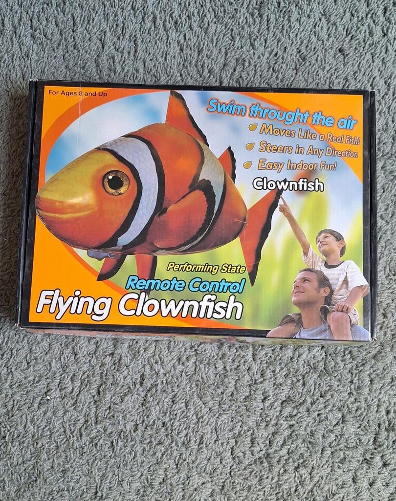 Vliegende "Nemo" Clownvis op afstand bestuurbaar, Ophalen of Verzenden, Nieuw, Jongen of Meisje