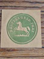 Fiscaalzegel 1860 hannover/hamburg, Ophalen of Verzenden, Duitse Keizerrijk
