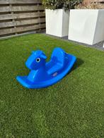 Little Tikes hobbelpaard blauw, Ophalen, Zo goed als nieuw