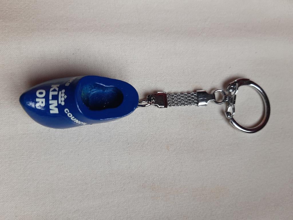 klm ondernemingsraad, sleutelhanger, vintage. (ws 1999), Verzamelen, Ophalen of Verzenden, Nieuw, Overige typen