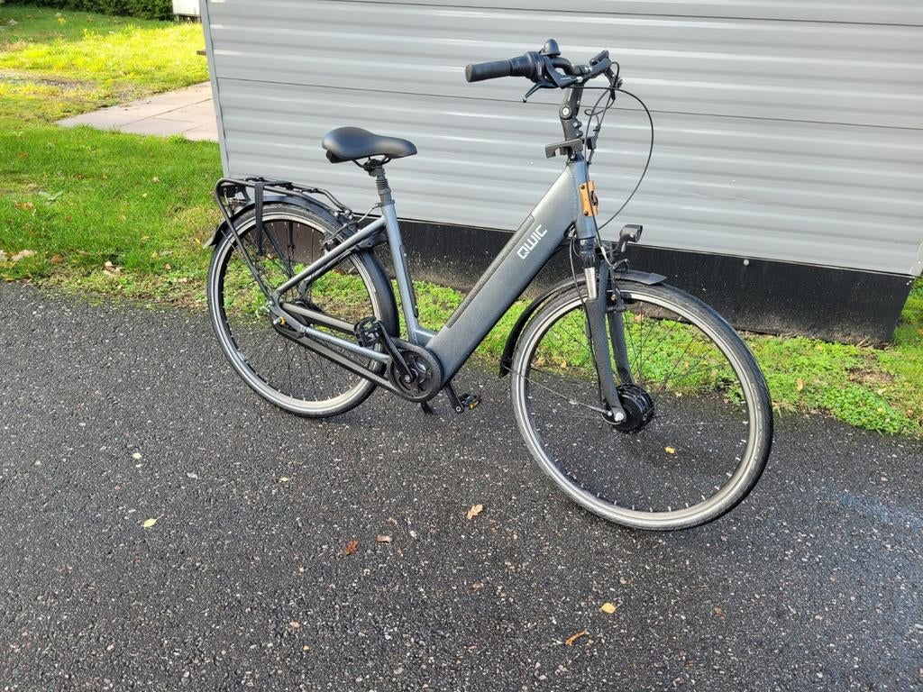 Elektrische Damesfiets Qwic FN7, 55 tot 59 cm, Ophalen, Gebruikt, Qwic