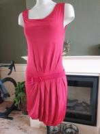 Made in Italy nette rode jurk jurkje mt XS 34, Kleding | Dames, Jurken, Made in Italy, Verzenden, Zo goed als nieuw, Knielengte