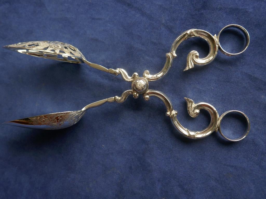 Zilveren slatang daniel jan de haas 1861, Antiek en Kunst, Ophalen of Verzenden, Zilver