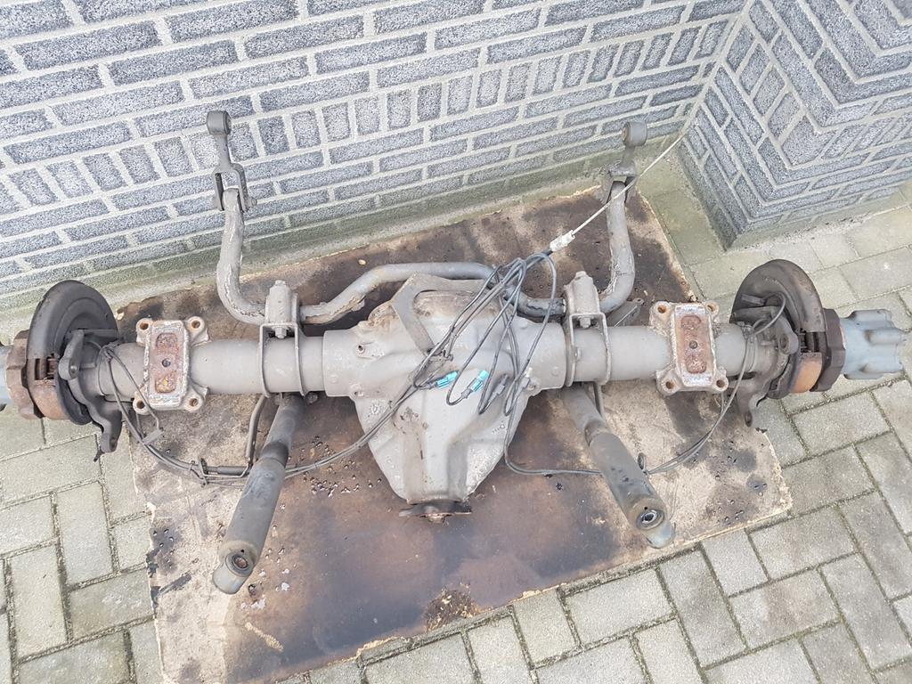 Achteras MB Sprinter met dubbel lucht, differentieel defect., Auto-onderdelen, Ophanging en Onderstel, Ophalen, Gebruikt, Mercedes-Benz