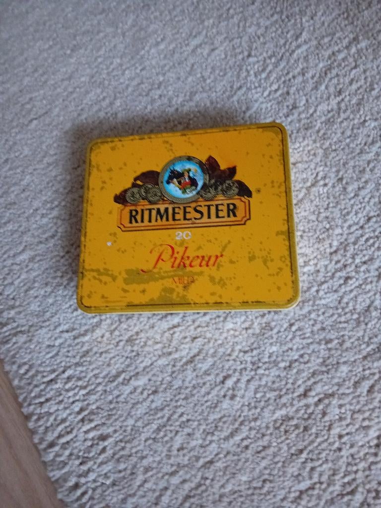 Blikje ritmeester, Ophalen of Verzenden, Gebruikt, Overige