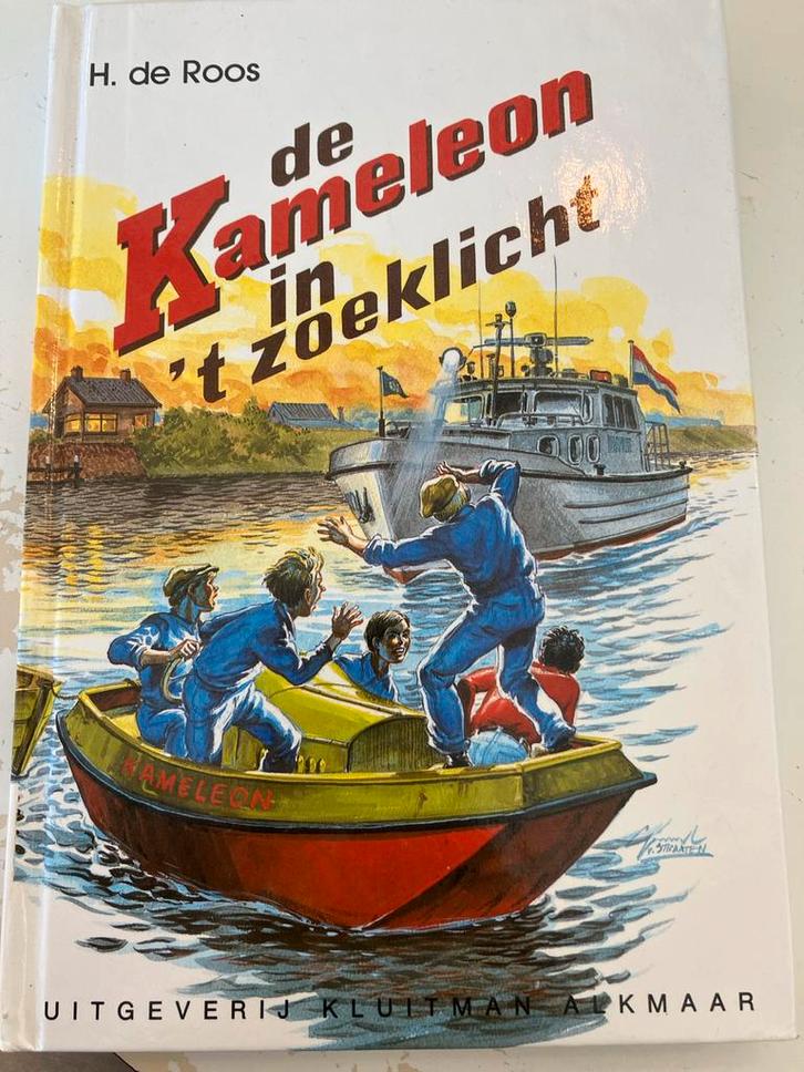 De Kameleon in 't Zoeklicht - H. de Roos, Boeken, Kinderboeken | Jeugd | onder 10 jaar, Gelezen, Fictie algemeen, Ophalen of Verzenden