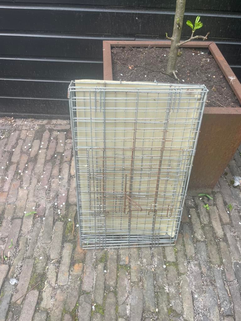 Hondenbench, Ophalen of Verzenden, Zo goed als nieuw, Minder dan 65 cm