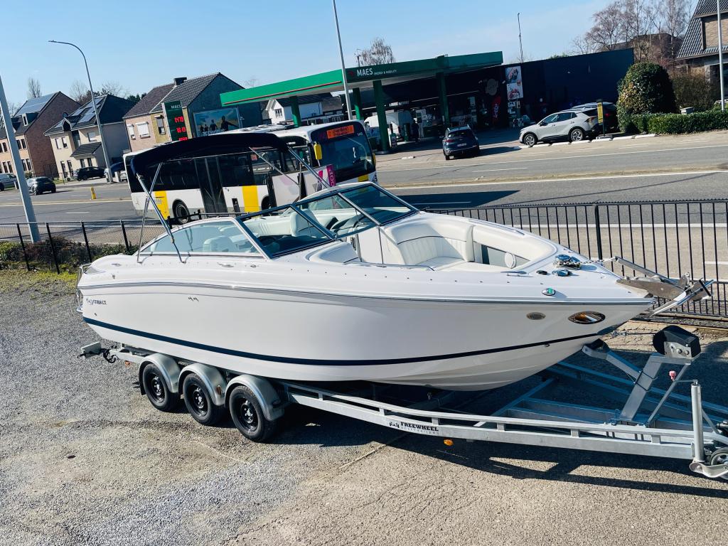 Cobalt 252 - 2007 - Boegschroef, Watersport en Boten, Speedboten, Gebruikt, 6 meter of meer, Benzine, 200 pk of meer, Polyester