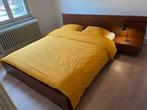 Ikea Malm bed bruin 160 x 200 cm, Ophalen, Gebruikt, Bruin, Tweepersoons
