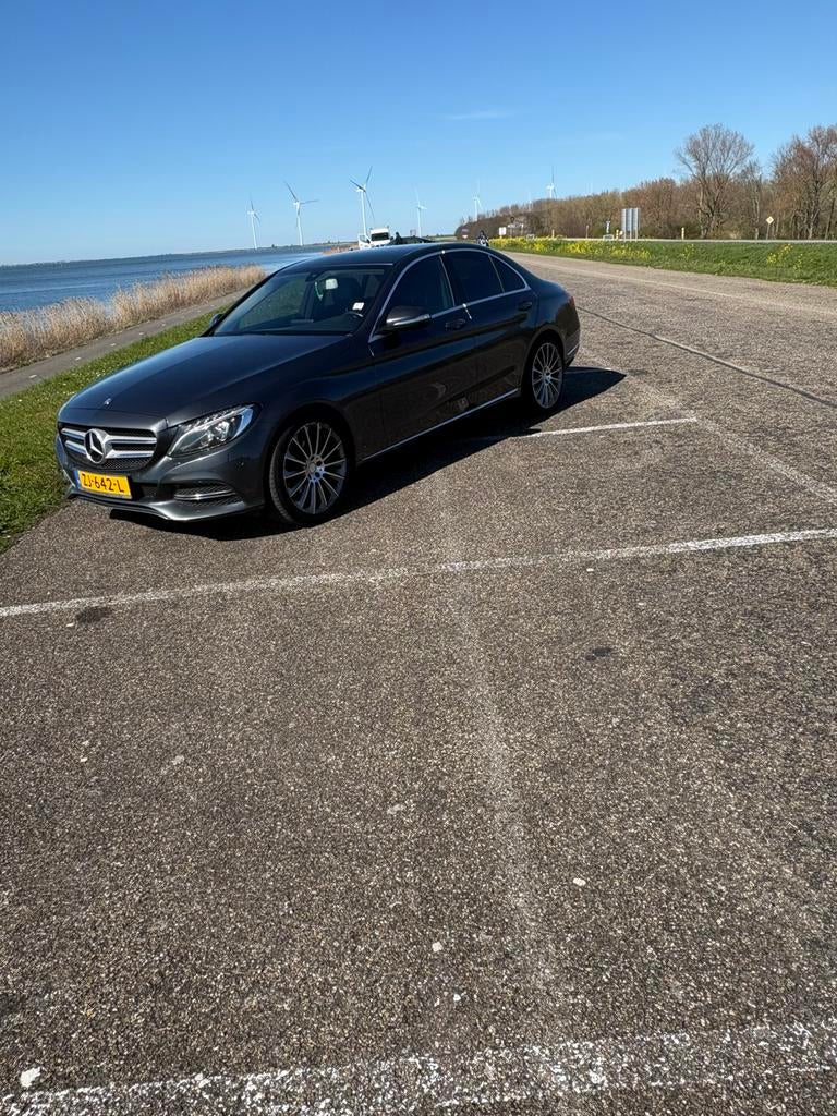 Mercedes-Benz C-Klasse C220 CDI 2.1 125KW Aut7 2014 Grijs, Auto's, Automaat, Achterwielaandrijving, 1800 kg, 4 cilinders