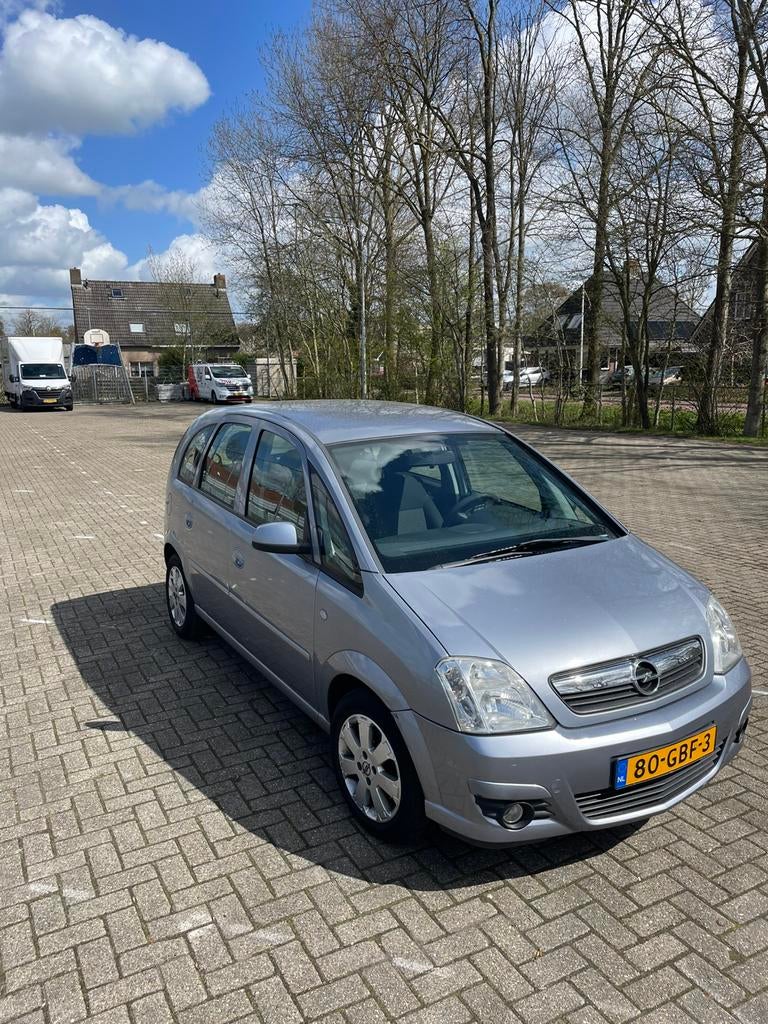Opel Meriva 1.6 16V 77KW 2008 Grijs, Auto's, Voorwielaandrijving, 15 km/l, 4 cilinders, Origineel Nederlands