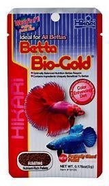 hikari betta biogold 5 gram €4,05, Dieren en Toebehoren, Ophalen of Verzenden, Vis
