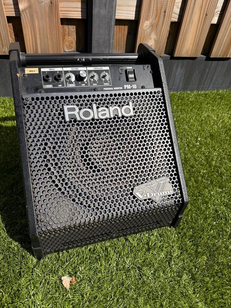 Roland PM-10 V-Drums monitor versterker 30W, Ophalen, Gebruikt, Minder dan 500 watt, Monitor(versterker)
