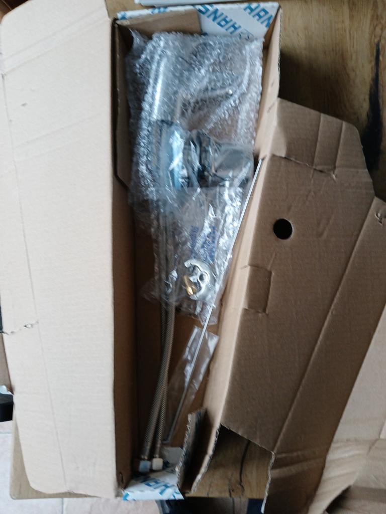 HANSA GROHE Wastafelkraan - Nieuw in doos met waste, Ophalen of Verzenden, Nieuw, Chroom, Wastafel