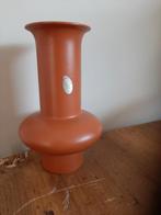 Vintage Gouda Modica Keramiek Vaas - roodbruin, Antiek en Kunst, Ophalen of Verzenden