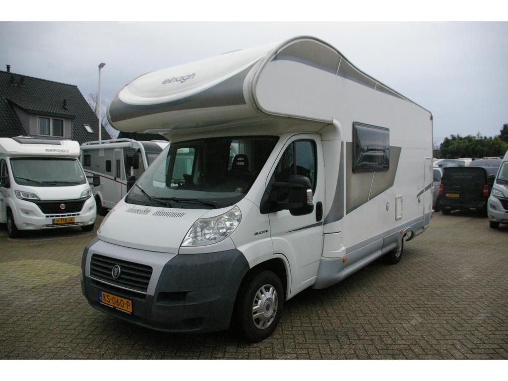 Elnagh Baron 47 D Dwars stapelbed, 2x airco, Overige merken, Alkoof, Fiat, Treinzit