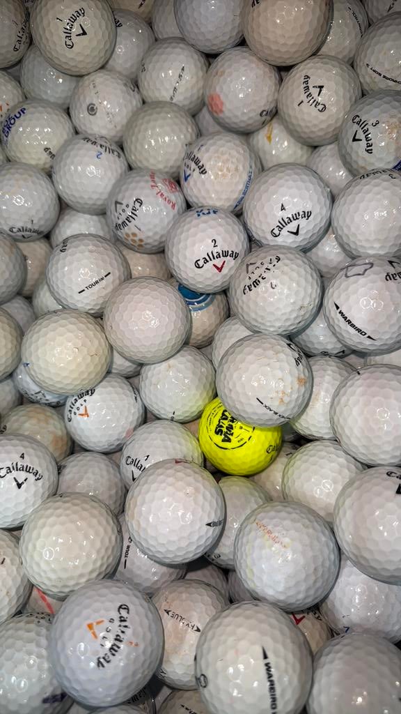 Callaway golfballen mix 100 stuks, Sport en Fitness, Golf, Ophalen of Verzenden, Zo goed als nieuw, Bal(len), Callaway