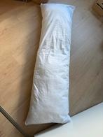 Hema hoofdkussen XXL 50x160 synthetisch, Ophalen, Eenpersoons, Wit, Zo goed als nieuw