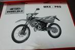 Rieju MRX PRO moped parts list bromfiets onderdelen boek, Ophalen of Verzenden, Gebruikt