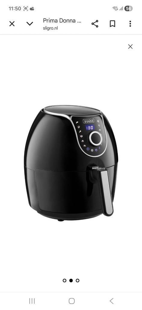 Prima Donna Aerofryer - Heteluchtfriteuse XXL, Witgoed en Apparatuur, Airfryers, Airfryer, Ophalen of Verzenden