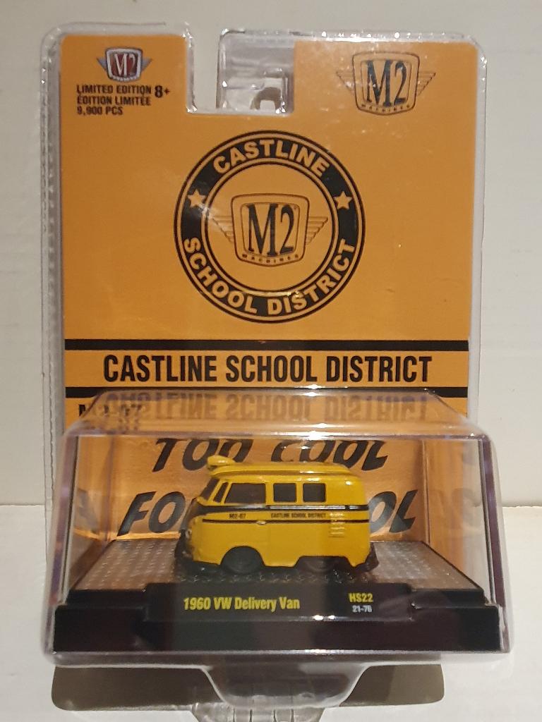 M2 machines 1/64 1960 VW Delivery Van, Hobby en Vrije tijd, Modelauto's | Overige schalen, Ophalen of Verzenden, Zo goed als nieuw