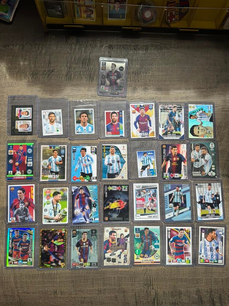 Panini Topps Messi en Ronaldo Stickers en Kaarten WM, Ophalen of Verzenden, Zo goed als nieuw, Stickers en Plaatjes