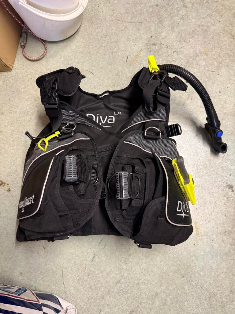 SeaQuest Diva LX trimvest, Watersport en Boten, Duiken, Ophalen of Verzenden, Gebruikt, Trimvest of Wing