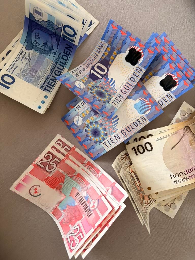 1250 Nederlandse Gulden, Ophalen of Verzenden, 10 gulden