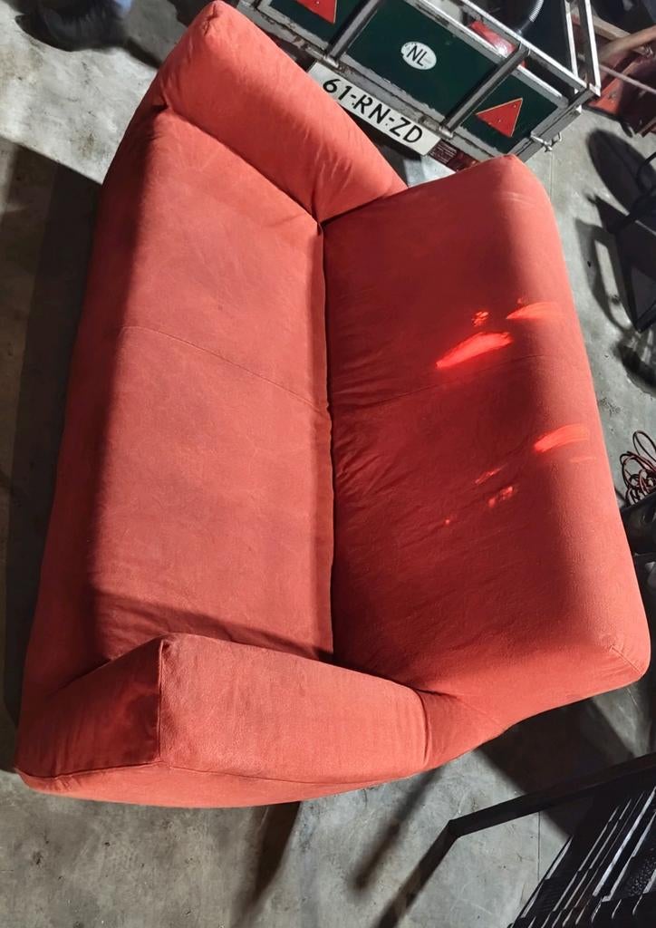 Bank Gerard van den Berg Longa, Gebruikt, Tweepersoons, 75 tot 100 cm, Ophalen of Verzenden