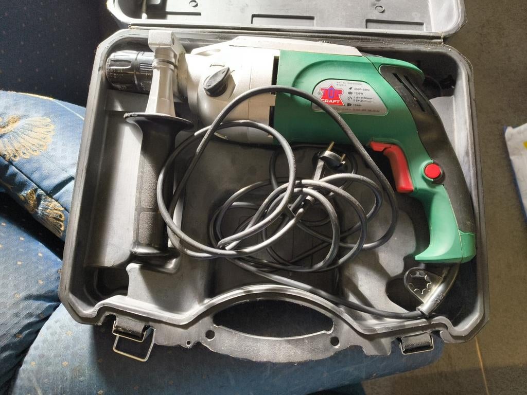 Topcraft boormachine, Ophalen, Boormachine