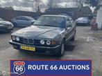 BMW 735i | 1988 | Route 66 Auctions, Auto's, Oldtimers, Overige carrosserieën, Zwart, Bedrijf, Handgeschakeld